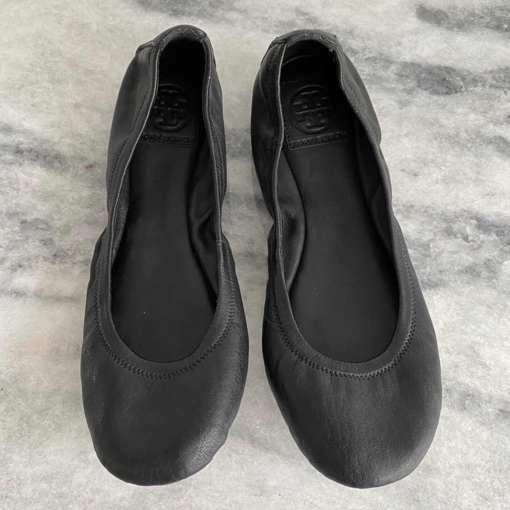 Tory Burch Leather Ballet Flats